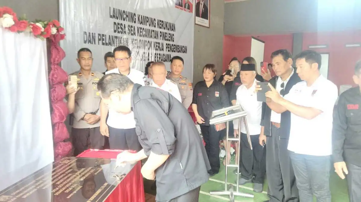Launching & Pelantikan Pokja Kampung Kerukunan Desa Sea Pineleng Membangun Harmoni dari Sebuah Desa
